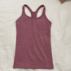 lululemon athletica Ribbed Tank Top - Mauve